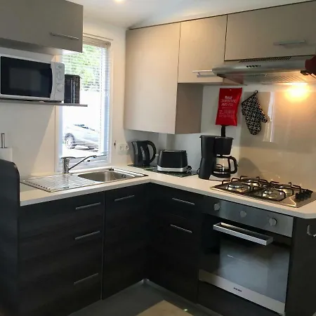 营地 Mobilhome Douce Quietude 1 波讷地区圣朱利安